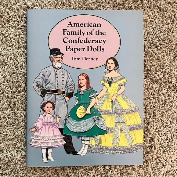 Lot of 3 Historical Tom Tierney paper doll books - vintage 1980s & ‘90s - Picture 5 of 8